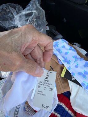 Art class Multicolored Floral girls 2 piece swim suit- XS 4-5 nwt